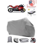 Coverall Yuki Taro 250R Gri Motorsiket Brandası Motor Örtüsü Çadır Su Geçirmez Motosiklet Kılıfı Motor Brandası - Gri- Arka Çanta UYUMSUZ