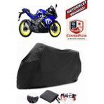 Coverall Yuki Taro Gp1 Siyah Motorsiket Brandası Motor Örtüsü Çadır Su Geçirmez Motosiklet Kılıfı Motor Brandası - Siyah- Arka Çanta UYUMSUZ