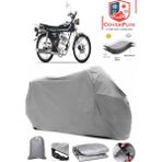 Coverall Yuki Yk 100-B Gri Motorsiket Brandası Motor Örtüsü Çadır Su Geçirmez Motosiklet Kılıfı Motor Brandası - Gri- Arka Çanta UYUMSUZ
