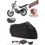 Coverall Yuki Yk 150-G Üstad Siyah Arka Çanta Uyumlu Motorsiket Brandası Motor Örtüsü Çadır Su Geçirmez Motosiklet Kılıfı Motor Brandası - Siyah- Arka Çanta UYUMLU