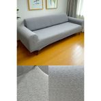 coverbox 3 kişilik Lastikli Koltuk Örtüsü Koltuk Kılıfı Ev Tekstili Sofa Cover