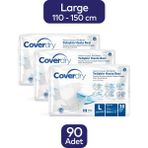 Coverdry Bel Bantlı Large 90 Adet Hasta Bezi