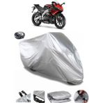 Coverplus Aprilia RS4 125 4T Gri Arka Çanta Uyumlu Su Geçirmez Motosiklet Brandası