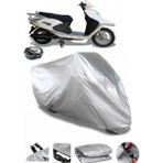 Coverplus Arora AR 100T-2B İnci Gri Arka Çanta Uyumlu Su Geçirmez Motosiklet Brandası