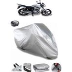 Coverplus Arora AR 125-43 Yebere Gri Arka Çanta Uyumlu Su Geçirmez Motosiklet Brandası