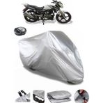 Coverplus Arora AR 185-16 Fırtına Gri Arka Çanta Uyumlu Su Geçirmez Motosiklet Brandası