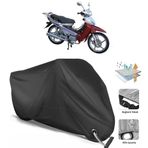 Coverplus Asya AS 100-8 Siyah Motosiklet Branda