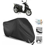 Coverplus Asya AS 150 T 6A Siyah Motosiklet Branda