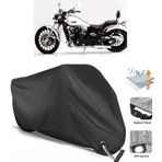 Coverplus Asya Ghost 350 Siyah Motosiklet Branda