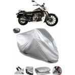 Coverplus Bajaj Avenger Street 150 Gri Arka Çanta Uyumlu Su Geçirmez Motosiklet Brandası