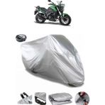 Coverplus Bajaj Dominar 400 Gri Arka Çanta Uyumlu Su Geçirmez Motosiklet Brandası