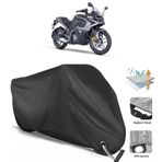 Coverplus Bajaj Pulsar RS 200 Siyah Motosiklet Branda