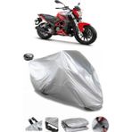 Coverplus Benelli BN 251 Gri Arka Çanta Uyumlu Su Geçirmez Motosiklet Brandası