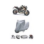 Coverplus Benelli TNT Cafe Racer Gri Su Geçirmez Motosiklet Brandası