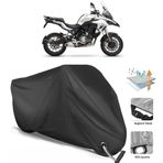 Coverplus Benelli TRK 502 Siyah Motosiklet Branda