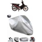 Coverplus Bisan Lifan TAY Gri Arka Çanta Uyumlu Su Geçirmez Motosiklet Brandası