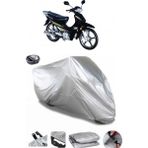 Coverplus Bisan Motocup 100 Gri Arka Çanta Uyumlu Su Geçirmez Motosiklet Brandası