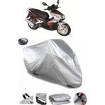 Coverplus Bisan Teos 125 Gri Arka Çanta Uyumlu Su Geçirmez Motosiklet Brandası