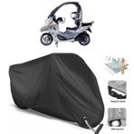 Coverplus BMW C1 Siyah Motosiklet Branda