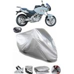Coverplus Bmw F 650 CS Gri Arka Çanta Uyumlu Su Geçirmez Motosiklet Brandası