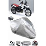 Coverplus Bmw F 650 Gri Arka Çanta Uyumlu Su Geçirmez Motosiklet Brandası