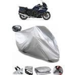 Coverplus Bmw K 1600 GTL Exclusive Gri Arka Çanta Uyumlu Su Geçirmez Motosiklet Brandası