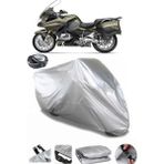 Coverplus Bmw R 1250 RT Gri Arka Çanta Uyumlu Su Geçirmez Motosiklet Brandası