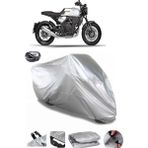 Coverplus Brixton Crossfire 500 Gri Arka Çanta Uyumlu Su Geçirmez Motosiklet Brandası