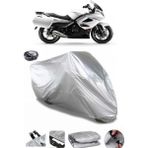 Coverplus CF Moto 650TK Gri Arka Çanta Uyumlu Motosiklet Brandası