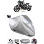 Coverplus CF Moto 700CL-X Heritage Gri Arka Çanta Uyumlu Motosiklet Brandası