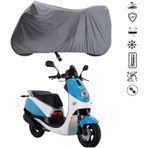 Coverplus Daelim Beagle Gri Su Geçirmez Motosiklet Brandası