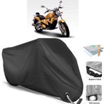 Coverplus Dorado Poseidon Siyah Motosiklet Branda