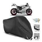 Coverplus Ducati 1198 SP Siyah Motosiklet Branda