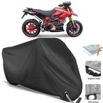 Coverplus Ducati Hypermotard 1100 Siyah Motosiklet Branda
