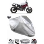 Coverplus Ducati Monster 695 Gri Arka Çanta Uyumlu Su Geçirmez Motosiklet Brandası