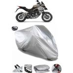 Coverplus Ducati Multistrada 1200 Enduro Pro Gri Arka Çanta Uyumlu Su Geçirmez Motosiklet Brandası
