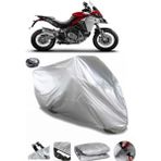 Coverplus Ducati Multistrada 1260 Touring Pack Gri Arka Çanta Uyumlu Motosiklet Brandası