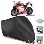 Coverplus Ducati Panigale 1199 S Siyah Motosiklet Branda