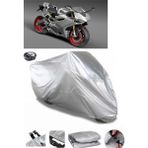 Coverplus Ducati Panigale 899 Gri Arka Çanta Uyumlu Su Geçirmez Motosiklet Brandası