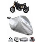 Coverplus Ducati Scrambler 1100 Sport Pro Gri Arka Çanta Uyumlu Su Geçirmez Motosiklet Brandası