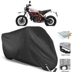 Coverplus Ducati Scrambler Desert Sled Siyah Motosiklet Branda