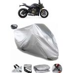 Coverplus Ducati Streetfighter V4 S Gri Arka Çanta Uyumlu Su Geçirmez Motosiklet Brandası