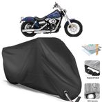 Coverplus Harley-Davidson Dyna Street Bob FXDB Siyah Motosiklet Branda