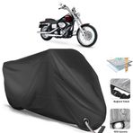 Coverplus Harley-Davidson Dyna Wide Glide FXDWGI Siyah Motosiklet Branda