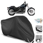 Coverplus Harley-Davidson Softail Night Train FXSTBI Siyah Motosiklet Branda