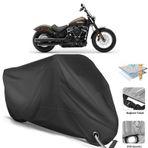 Coverplus Harley-Davidson Softail Street Bob Siyah Motosiklet Branda