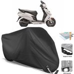 Coverplus Hero Dash LX 110 Siyah Motosiklet Branda