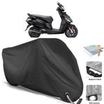Coverplus Hero Dash VX 110 Siyah Motosiklet Branda