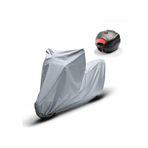 Coverplus Honda CB 125 Ace Gri Su Geçirmez Motosiklet Brandası