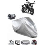 Coverplus Honda CB 125 R Gri Arka Çanta Uyumlu Su Geçirmez Motosiklet Brandası
